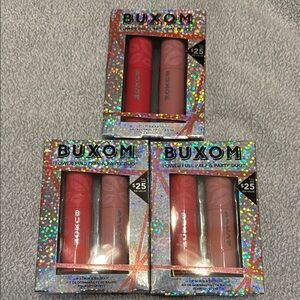 Buxom Lip Scrub & Balm Duo - Pink and Nude